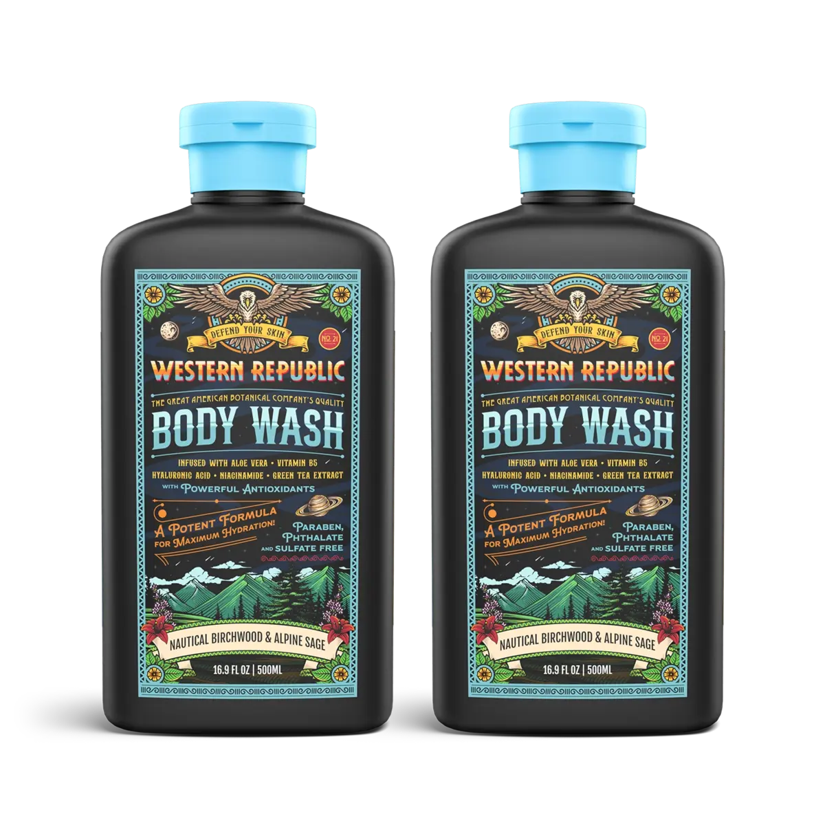 Nautical Birchwood & Alpine Sage