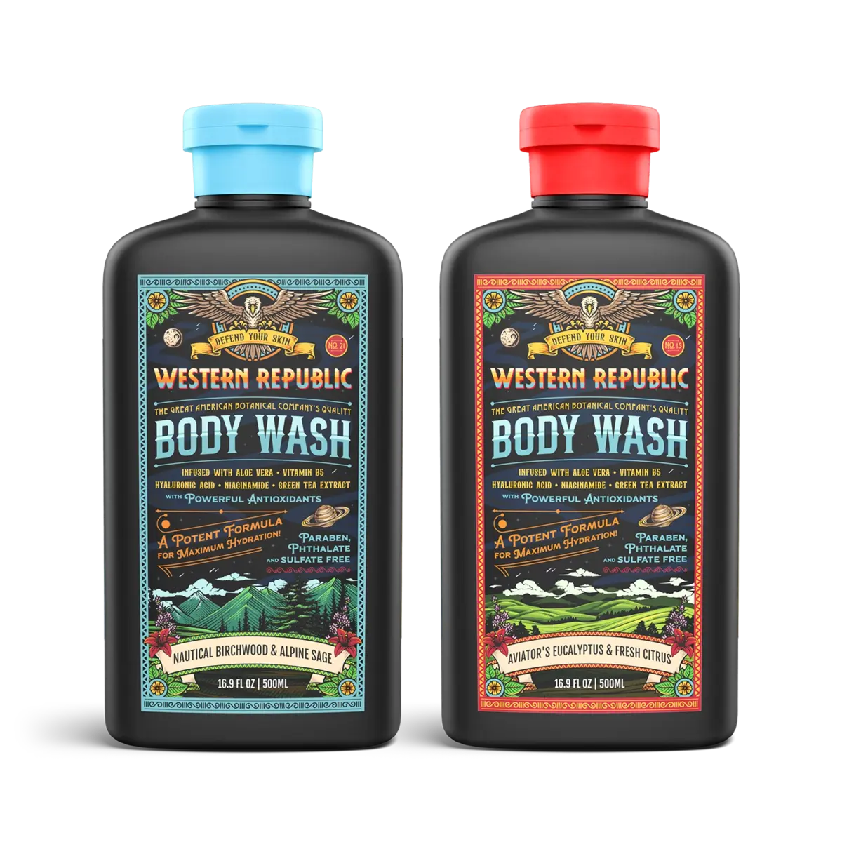 Body Wash Double Scent Starter Kit