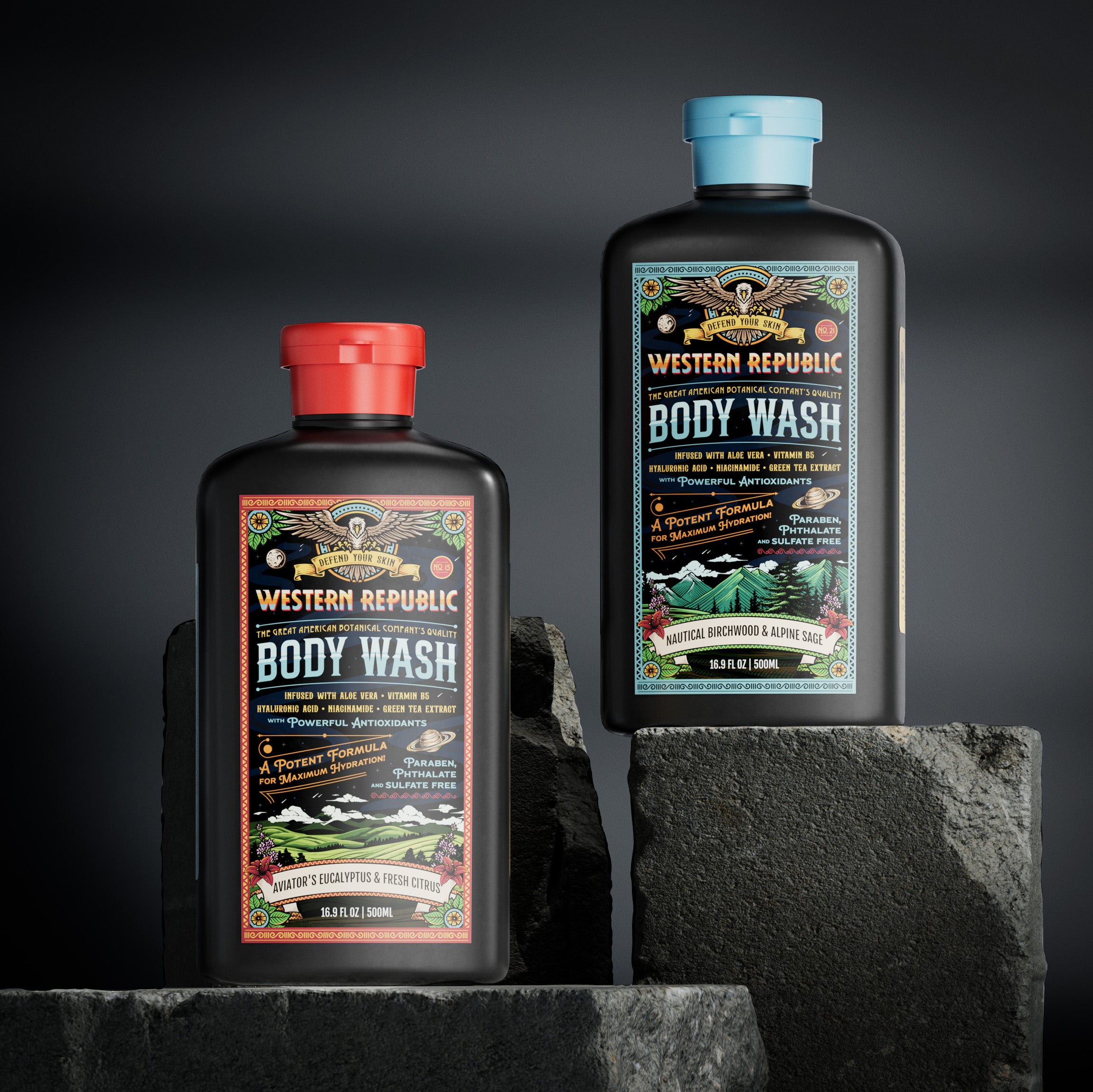 Body Wash Double Scent Starter Kit