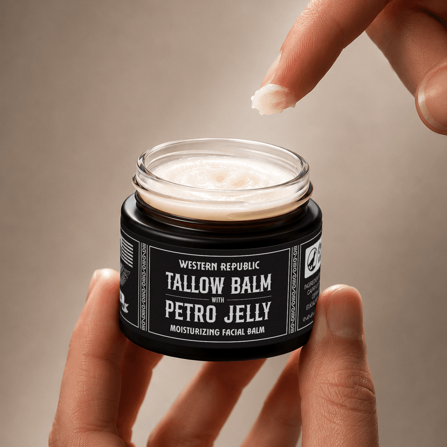 Tallow & Petro Jelly Moisturizing Facial Balm
