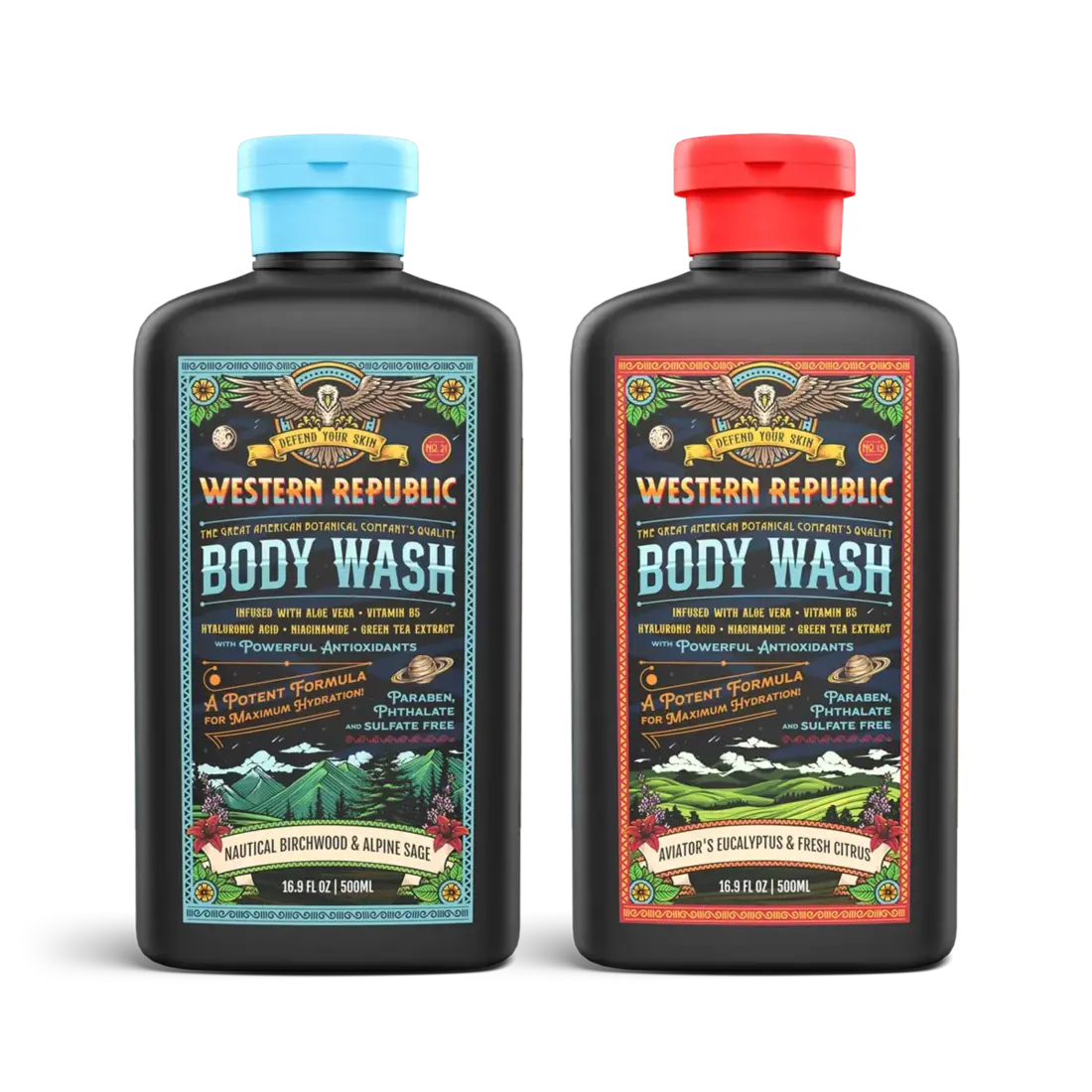 Body Wash Double Scent Starter Kit