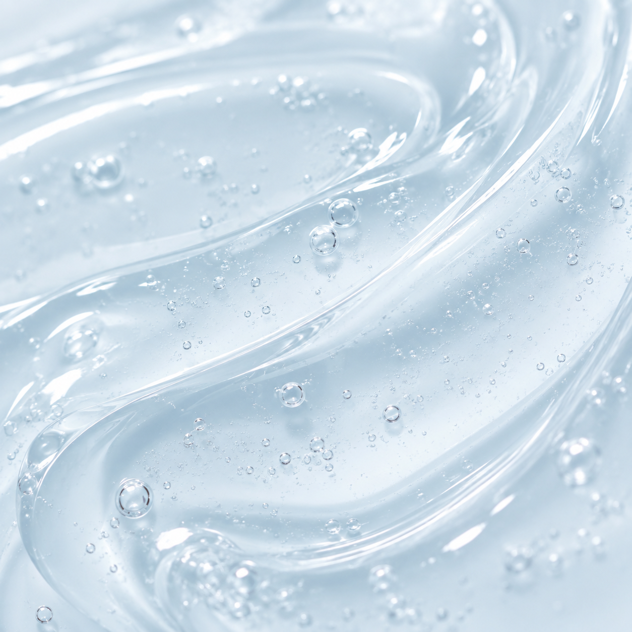 Soft hydrating skincare texture illustrating Panthenol (Vitamin B5)